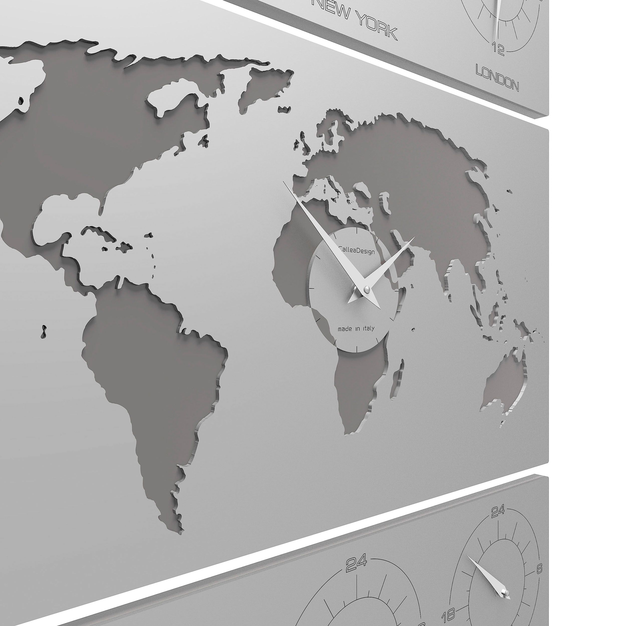 Time Zone Clock V Cosmo De Callea Design Relojes Zonas Horarias