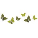 Millions of Butterflies Olive Green