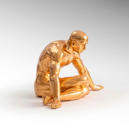 Figura Grande Yoga Oro de Schuller