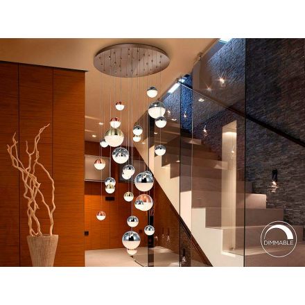 Lámpara 27l Led Sphere Coldiámetro 80 Cct de Schuller