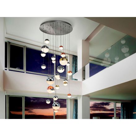 Lámpara 27l Led Sphere Coldiámetro 80 Cct de Schuller
