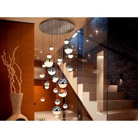 Lámpara 27l Led Sphere Coldiámetro 80 Cct de Schuller