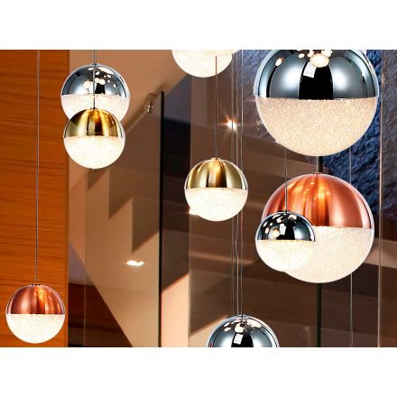 Lámpara 27l Led Sphere Coldiámetro 80 Cct de Schuller