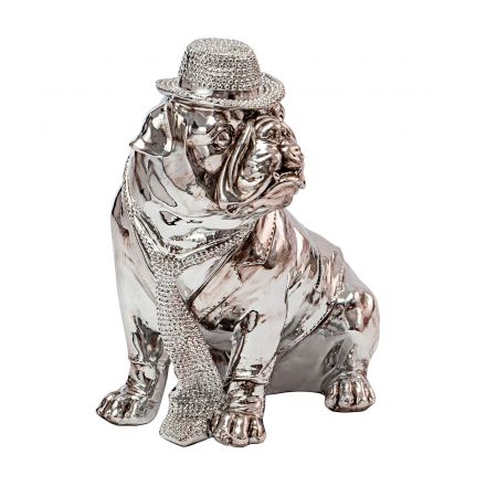 Figura Peq Bull Dog  Cromo de Schuller