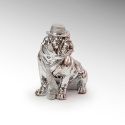 Figura Peq Bull Dog  Cromo de Schuller