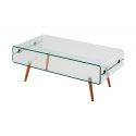 Mesa Centro Glass Ii Pata Haya
