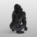 Figura Pequeña Gorila Negro