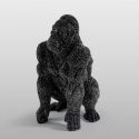 Figura Pequeña Gorila Negro