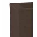 Jardinera Quadra de Slide color Chocolate Brown detalle