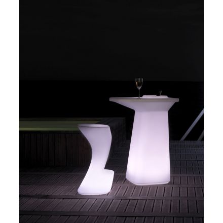 Macetamesa High por Javier Mariscal para VONDOM con iluminación interior
