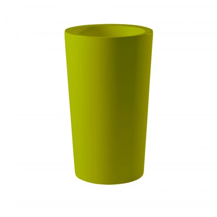 Maceta con luz  X-Pot de Slide en color Lima Green