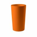 Maceta con luz  X-Pot de Slide en color Pumpkin Orange