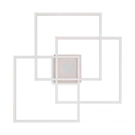 Frame Pl Quadrato de Ideal Lux en color Blanco