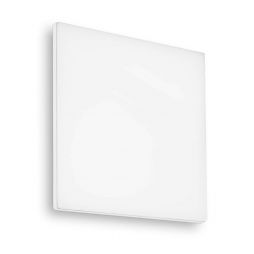 Mib Pl Square de Ideal Lux pantalla Blanco Marfil en color Blanco