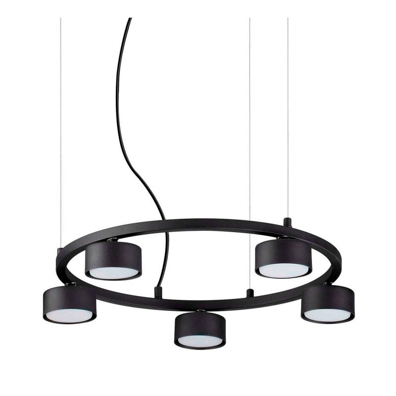 Minor Round Sp5 de Ideal Lux en color Negro