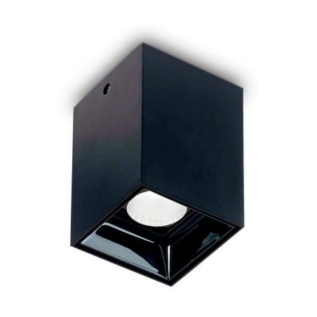 Nitro Fi 10w Square de Ideal Lux pantalla Blanco Marfil en color Negro