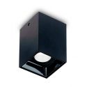 Nitro Fi 10w Square de Ideal Lux pantalla Blanco Marfil en color Negro