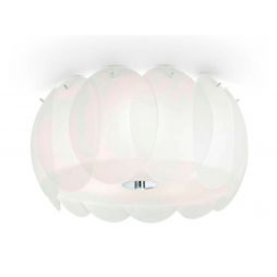 Ovalino Pl5 de Ideal Lux en color Blanco