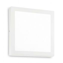 Universal Pl D40 Square de Ideal Lux pantalla Amarillo en color Blanco