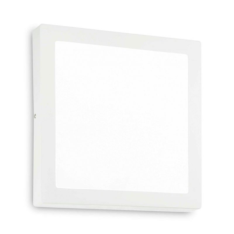 Universal Pl D40 Square de Ideal Lux pantalla Amarillo en color Blanco