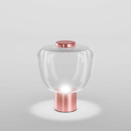 Lámpara de mesa Riflesso 3 de Vistosi CR Cristal