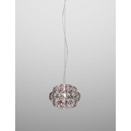 Lámpara de suspensión Minigiog 35 de Vistosi CRFU Cristal Ahumado