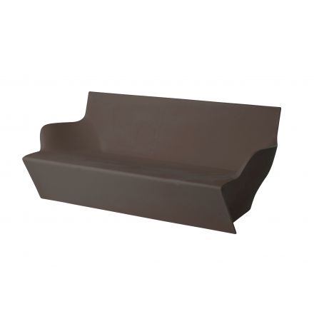 Sofá exterior Kami Yon SLIDE Design color Chocolate Brown