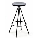 Taburete Nuta Mobles 114 tamaño mediano negro exterior