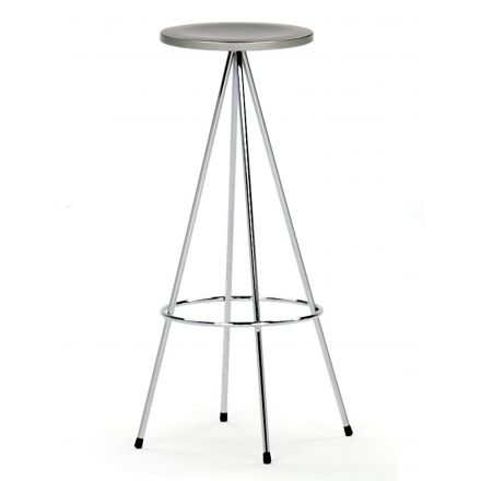 Taburete Nuta Mobles 114 tamaño grande acero inox mate