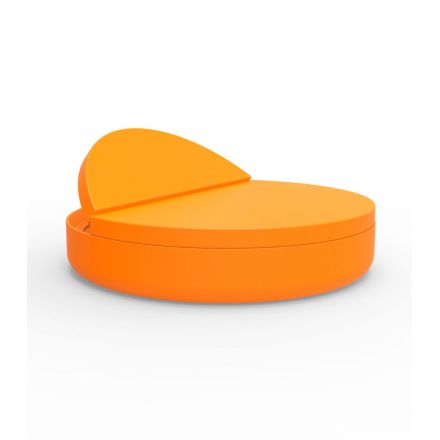  Daybed ULM con cabezal reclinable color naranja