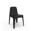 silla Solid de Vondom color negro