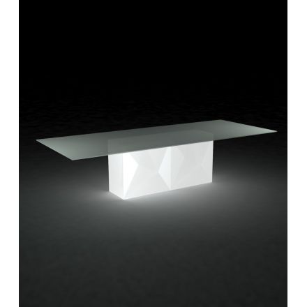Mesa Faz XL de Vondom  opción con luz