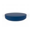Daybed basic redonda Vela de Vondom color azul marino