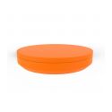 Daybed basic redonda Vela de Vondom color naranja