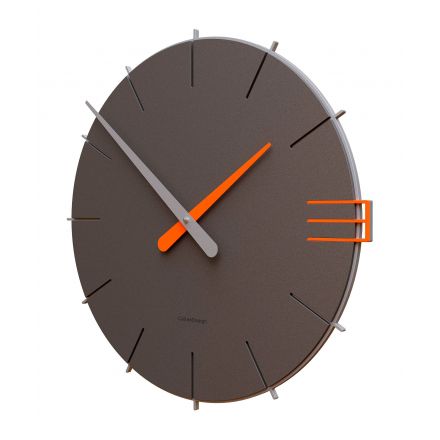 Wall Clock Mike de Callea Design quartz grey