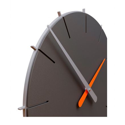 Wall Clock Mike de Callea Design quartz grey