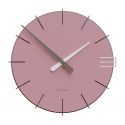 Wall Clock Mike de Callea Design plum grey