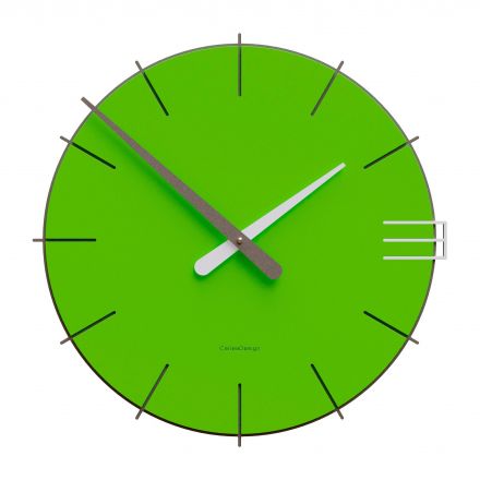 Wall Clock Mike de Callea Design apple green