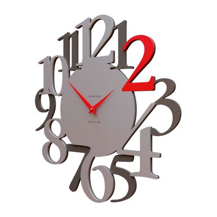 Wall Clock Russell de Callea Design ruby