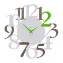 Wall Clock Russell de Callea Design apple green