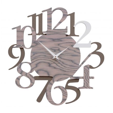 Wall Clock Russell de Callea Design grey Sottsass