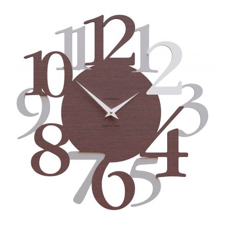 Wall Clock Russell de Callea Design wengé oak