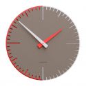 Wall Clock Exacto de Callea Design flame red