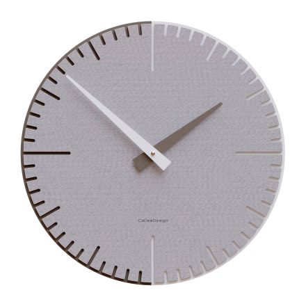 Wall Clock Exacto de Callea Design pinstripe