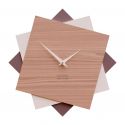 Wall Clock Foy 35 de Callea Design black walnut