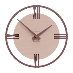 Wall Clock Sirio 38 de Callea Design pickled oak