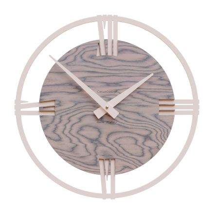 Wall Clock Sirio 38 de Callea Design grey Sottsass