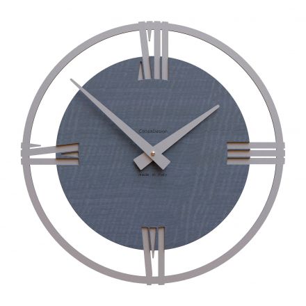 Wall Clock Sirio 38 de Callea Design gray burl