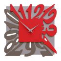 Wall Clock Dalilah de Callea Design ruby