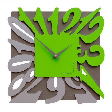 Wall Clock Dalilah de Callea Design apple green